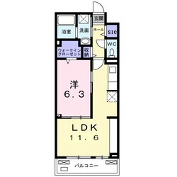 深野５丁目アパートＥＡＳＴの物件間取画像